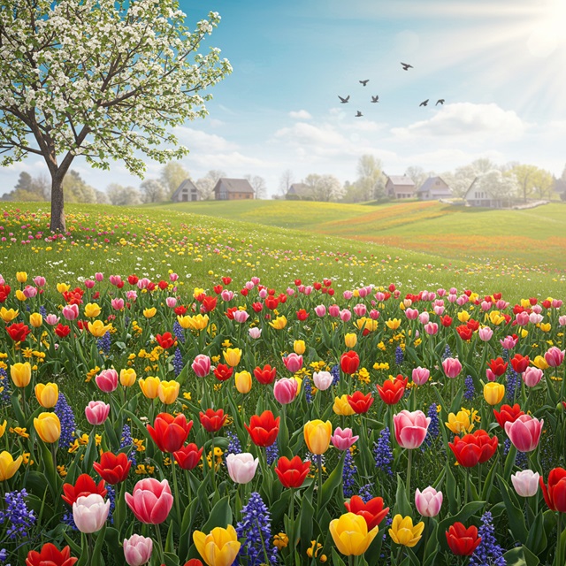 An image of spring season